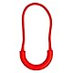 Reißverschluss Anhänger zum Einfädeln, 40 Stück, buntes Set mit zehn versch. Farben, Größe 60 x 30 mm, Nylon Ersatzzipper zur Reparatur, Reißverschluss Zipper, Reißverschluss Schieber als Ersatz Teil