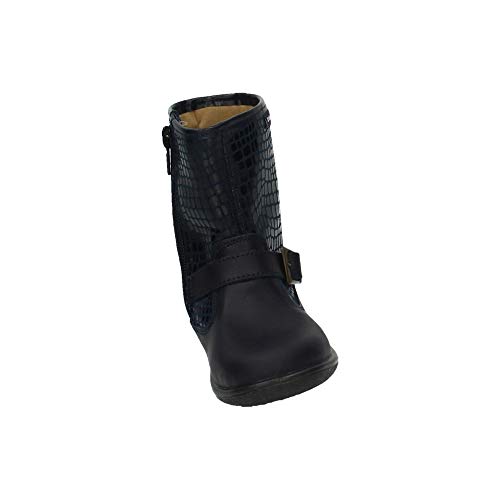 Bottes pour fille bleu marine souples et résistantes en taille 26 EU - 3