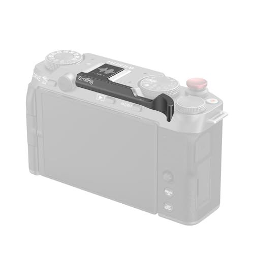 SmallRig Thumb Grip with Hot Shoe Cover for FUJIFILM X-M5 (Black) - 4878