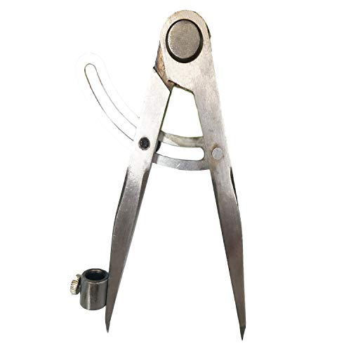 Compass for Woodworking,8 Inch Compass with Wing and Pencil Holder,Large Compass for Geometry,Compass Drawing Tool,Woodworking Compass,Pencil Compass for Carpenter,Drawing Compass,Drafting Compass