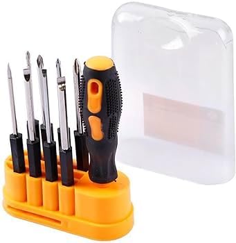 PAVITYAKSH 8 IN 1 SCREW DRIVER Tool kit set, 8 in 1 Professional Precision Screwdriver Set, Multipurpose Kit for Home Useful