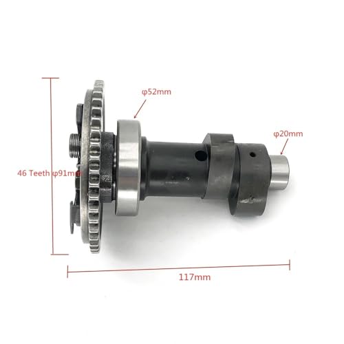 Árbol de levas con piñón Hisun HS500 de 500 cc y código de motor P004000141000000 2