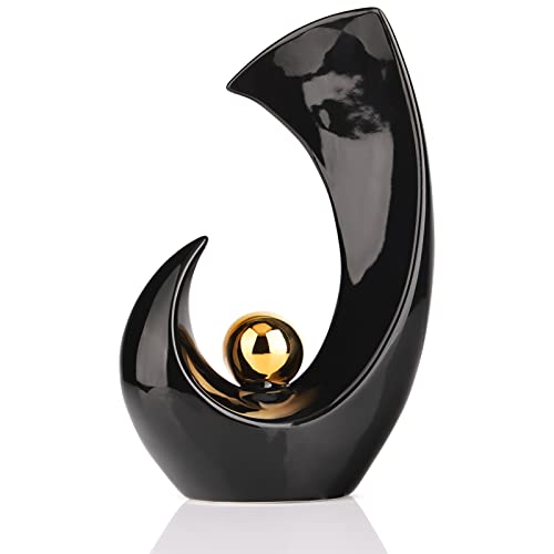 Black Home Decor Accents, Coffee Table Funky Decor Modern Aesthetic Room Decor, Abstract Art Statue Decor Center Piece For Dinning Room, For Light Luxury Decorations For Stores, Hotels, Living Rooms #TOP13