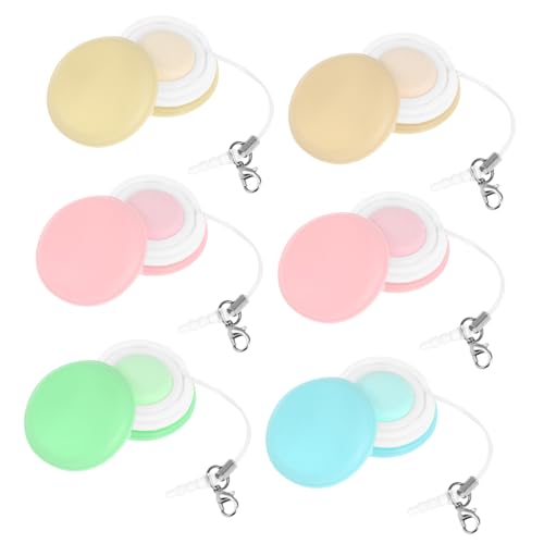 COLLBATH 24pcs Macaron Mobile Screen Cleaning Cloths for Glasses Phones Lenses and Mirrors Lightweight Portable and Decorative Eye Cleaner