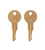 CH545 UWS Pair of 2 - Replacement New Keys for CH545 UWS Truck Tool Box Lock. Key pre Cut to Code by...