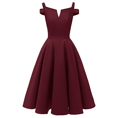 Robe de bal trapèze à épaules dénudées pour vos soirées de gala et cocktails chics
