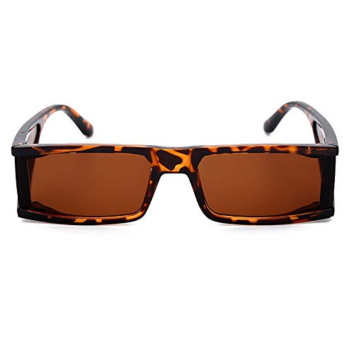 Lunettes de soleil petite monture verres noirs argentés style punk original