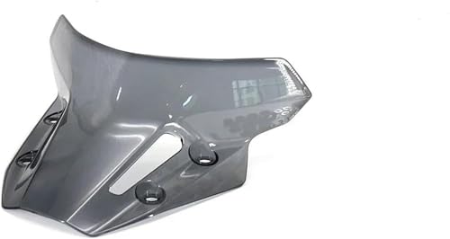 Pare-brise moto MT-09 protection vent et projections saute-vent smoke black