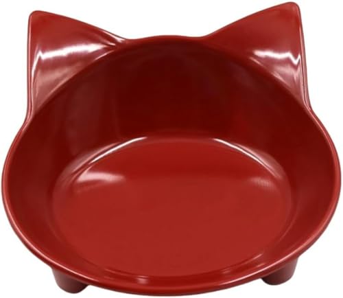 【KOKUMON】ペット食器 ペットボウル 猫食器スタンド ペット用食器 かわいい ペットフードボウル猫皿 食べやすい 滑り止め ダブルボウル 猫用食器 猫ボウル