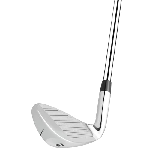 MAZEL(マゼル) ゴルフ クラブ アイアン セット ワンレングスアイアンセット カーボン/スチール シャフト 右利き&左利き シングル レングス 9本セット(番手:4,5,6,7,8,9,PW,AW,SW) メンズ バッグなし・クラブのみ (ステンレス鋼, Sフレックス, 右利き) 4枚目