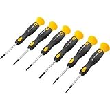 Jogo De Chaves De Fenda/Phillips De Precisão, Com 6 Peças, Vonder.