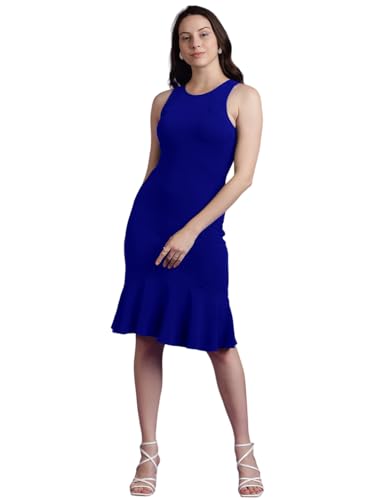 Image of KOTTY Women's Specific Dress Style Vibrant Twilight Blue Dress