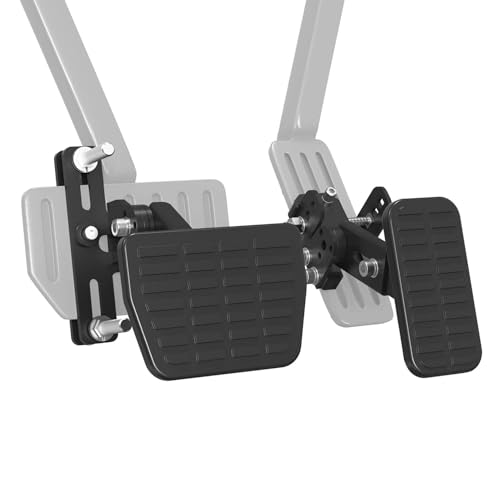 Extensor de pedal de coche, pedal de embrague antideslizante,extensiones de Acelerador para Conductores Bajos,Universal para Coches y Camiones
