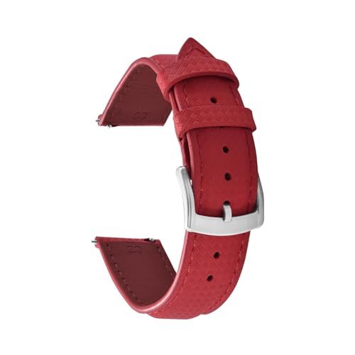 Bracelet de montre universel 18mm 19mm 20mm 22mm cuir FKM