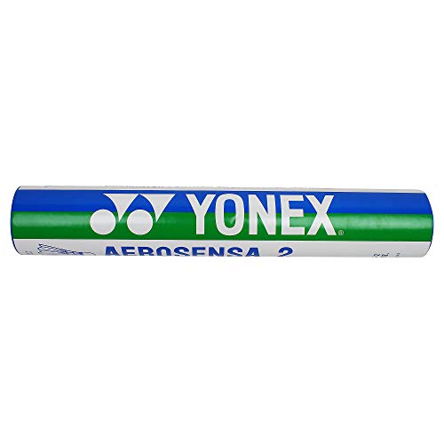 Image of Yonex Aerosensa 2 Badminton Feather Shuttlecock, White