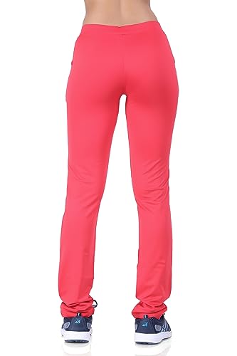 Image of Sports Women Regular Fit Activewear Track Pants | Loose Fit Workout Pant for Women | Quick-Dry | Two Pockets