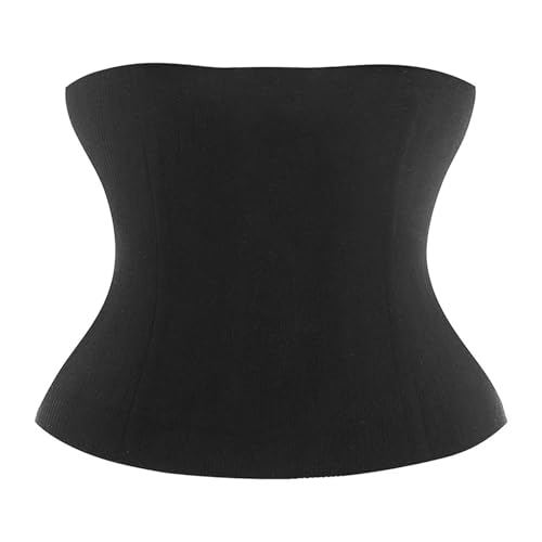 MKLHAVB Cinturón reductor de cintura for mujer, faja moldeadora de abdomen for gimnasio y fitness, moldeadora corporal for pérdida de peso.(Black,XL-XXL)