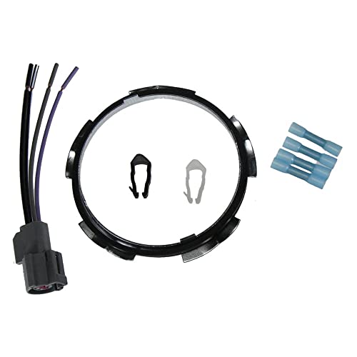TRQ Fuel Pump Module Assembly Sending Unit Strainer 18 Gallon Tank After Axle Steel Tank Compatible with 90-97 Ford F-150 F-250 F-350 F-Super Duty by TRQ - Image 2