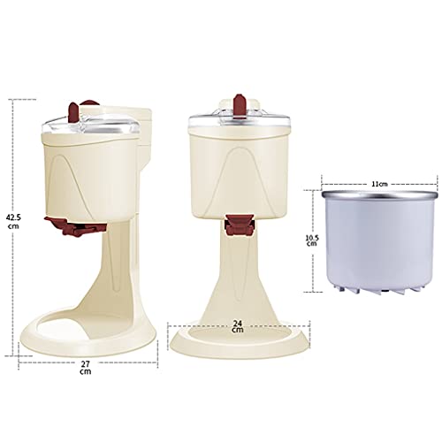 XYSQ Eismaschine, Dessertmacher, Softeismaschine für Zuhause für Home DIY-Küche, Ideal für Gesunde Weiche Servierende… – Bild 4
