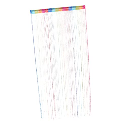 Hoement Draperi Dörr Pärlor Snöre Silvertråd Gardin Pärldörr Gardiner Garderobsdörr Gardin Pärlband Skiljevägg Gardin Voile Draperi Dörr Fransar Pärlor Gardin Snöre Gardiner Blixtrep