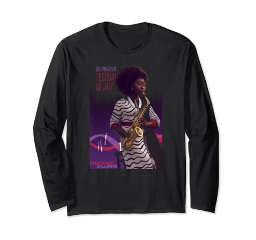 T-shirt long Soul Disney Pixar en coton de qualité supérieure motif festival de jazz