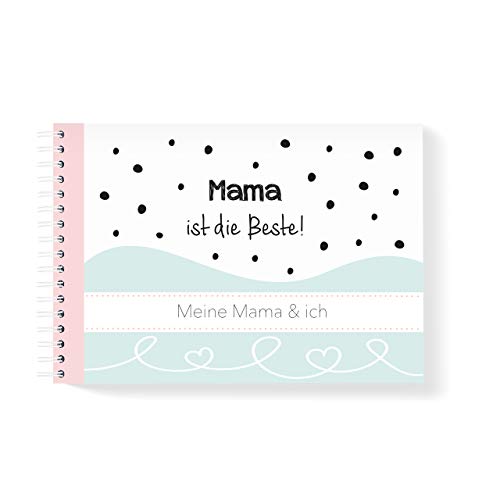 mintkind Erinnerungsbuch Meine Mama und Ich I Momente und Erinnerungen festhalten I Fotoalbum Geschenkidee DIY