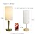 MODIVO Bedside Table Lamp with USB-C/A Charging & Touch Control, 17" Bronze Color-Finish Design & Dual-Layer Wave Shade - 3-Level Dimmable, Stable Base (E26 Bulb Included)