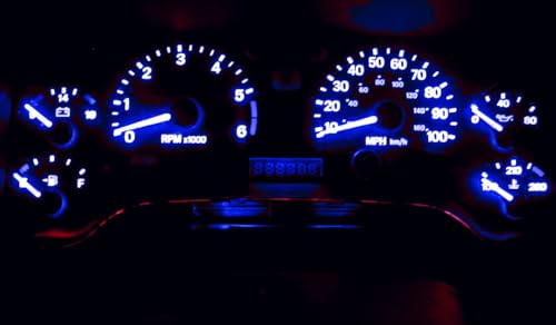 Set de 7 Lámparas LED para Tablero Jeep Wrangler 2001-2006