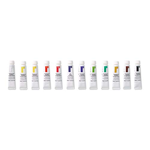 Image of Reeves Watercolour Paint-10ml, Set of 12