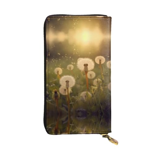 Bolso de mano estampado con motivos florales de cuero compacto duradero