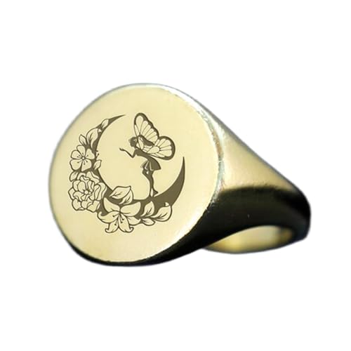 Bague féerique ronde en argent sterling 925 le bijou cadeau vintage idéal