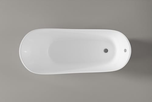 Freistehende Badewanne Bernstein Paris Acryl 176 x 71 cm