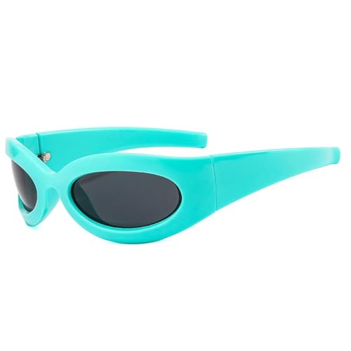 Image of New 2025 Vintage Punk Sports Women Sunglasses Fashion Mirror Goggle Men Sun Glasses Shades Uv400