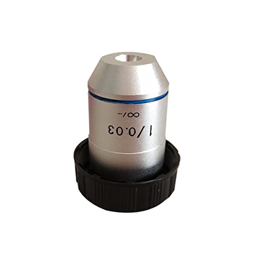 Microscope Stereo Microscope Objective Lens Parts, with Thread 20.2mm 50-60mm