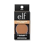 e.l.f. Putty Bronzer, Creamy & Highly Pigmented Formula, Creates a Long-Lasting Bronzed Glow, Infused with Argan Oil & Vitamin E, Tan Lines, 0.35 Oz - Image 2