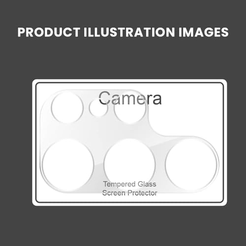 Image of FIRST MART Camera Lens Protector for Samsung Galaxy S23 Ultra | 9H Tempered Glass, HD Clear, Scratch Resistant, Anti-Fingerprint, Case-Friendly | Crystal Clear, Pack of 1