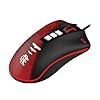 Mouse Gamer Redragon Flamengo Attack Preto e Vermelho LED Vermelho PMW3327 12400 DPI #2