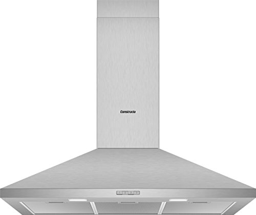 CONSTRUCTA CD619650 Wandhaube/Edelstahl / 90 cm/LED Beleuchtung