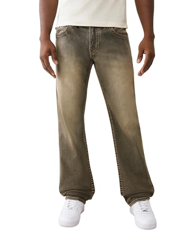 Amazon | True Religion メンズ Ricky Super T フラップジーンズ 股下 