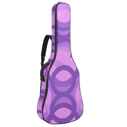 Sac pour guitare acoustique imperméable anti-rayures à poches
