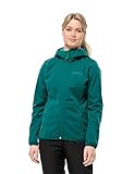 jack wolfskin softshelljacke damen reduziert Sehr atmungsaktiv Jack Wolfskin Damen WINDHAIN Hoody W Softshelljacke, sea Green, 38
