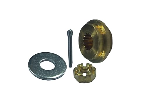 Asaki Propeller Hardware Kit 3V9-87326-0 3V9873260 3V9873260M Compatible with Tohatsu Nissan 9.9/15/18/20 hp 4-Stroke