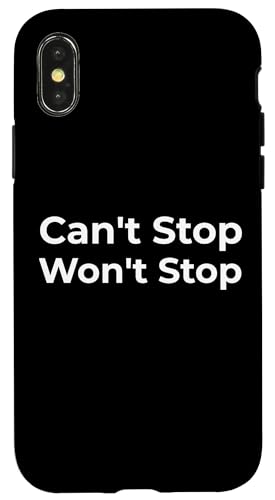 Can't Stop Don't Stop �X�}�z�P�[�X iPhone X/XS �p