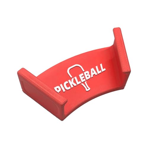 Organizador de raquetas de pared para almacenamiento de material deportivo variado