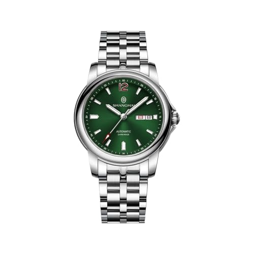 Montre mécanique automatique SHANGHAI cristal saphir inrayable et étanchéité 5 ATM