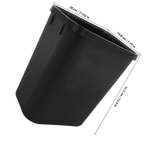 Basurero plástico pequeño COHEALI 14L cuadrado para cocina y baño miniatura 2