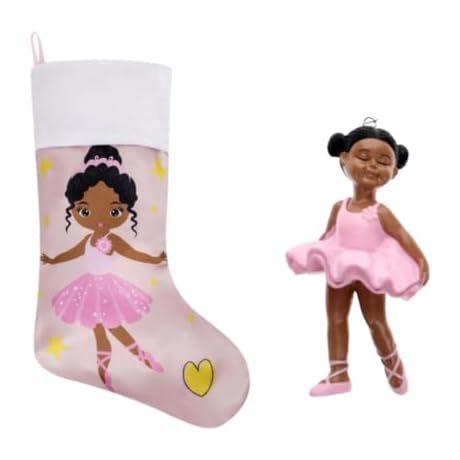 Christmas Cuddle with Ballerina Stockings