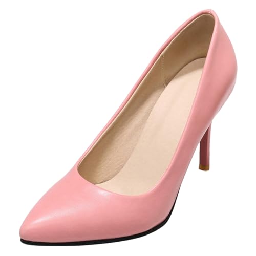 Womens Stiletto High Heel Work Party Pumps Pointed Toe