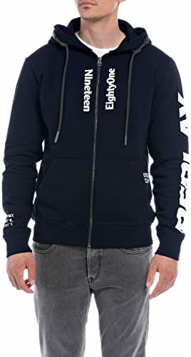 Anima Sportiva Maglie Replay Uomo Felpa Uomo Casual REPLAY FELPA