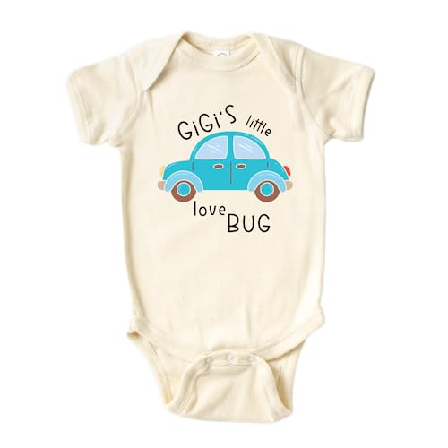 Image of Gigi's Little Love Bug Baby Onesie® Cute Grandma_s Baby Clothes for Baby Announcement Gift